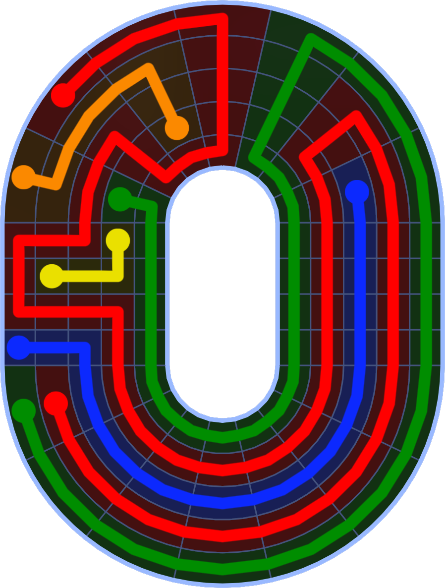 Flow Free 6012 Solution