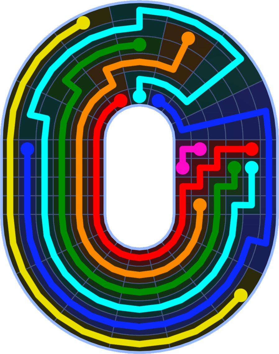 Flow Free 6077 Solution
