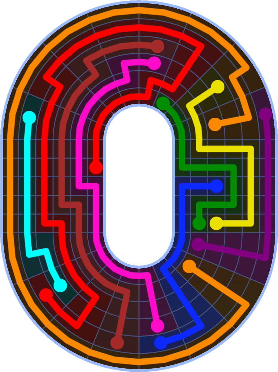 Flow Free 6092 Solution