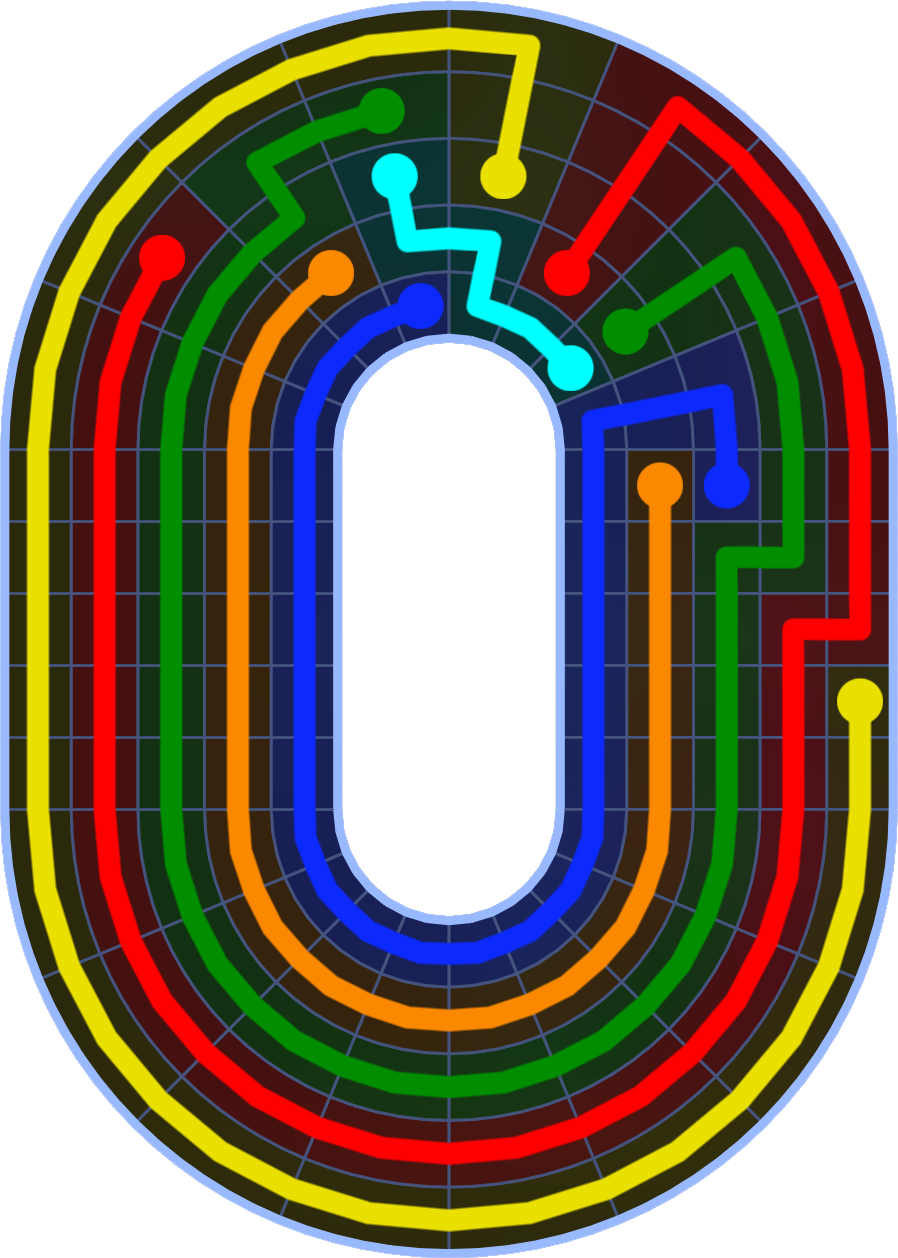 Flow Free 5884 Solution