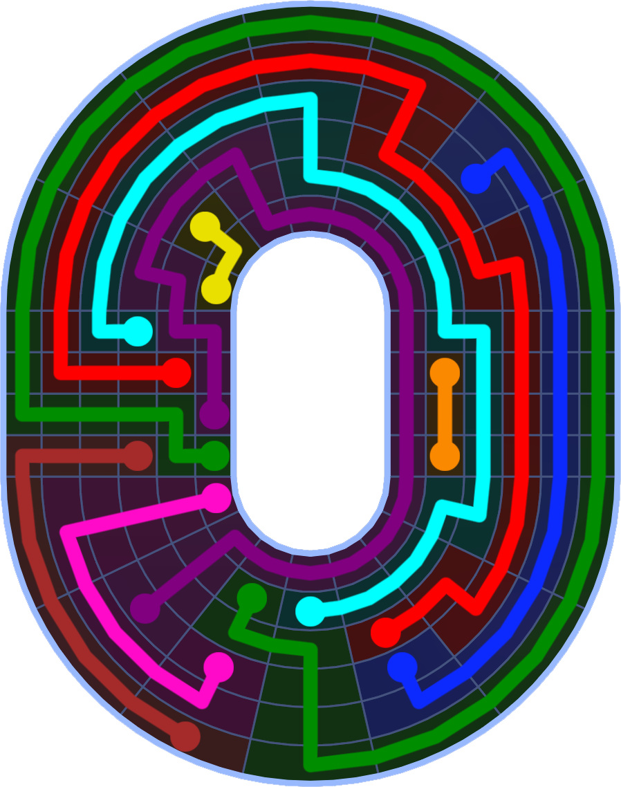 Flow Free 5919 Solution