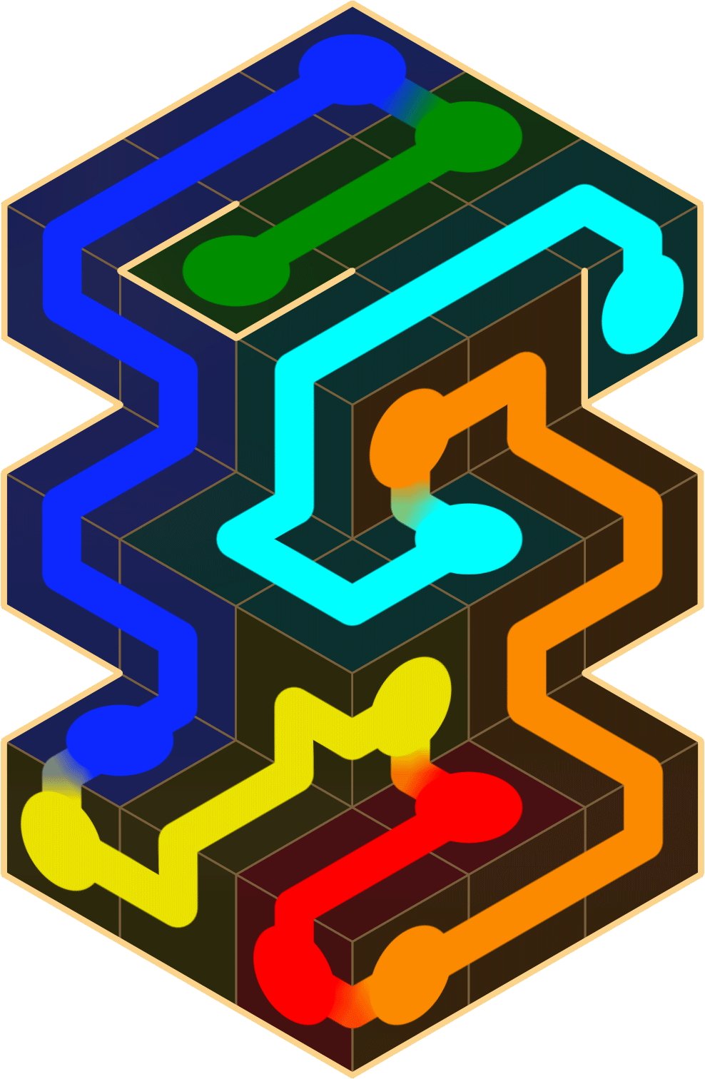 Flow Free 3582 Solution