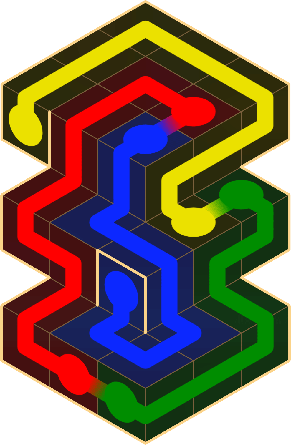 Flow Free 3576 Solution