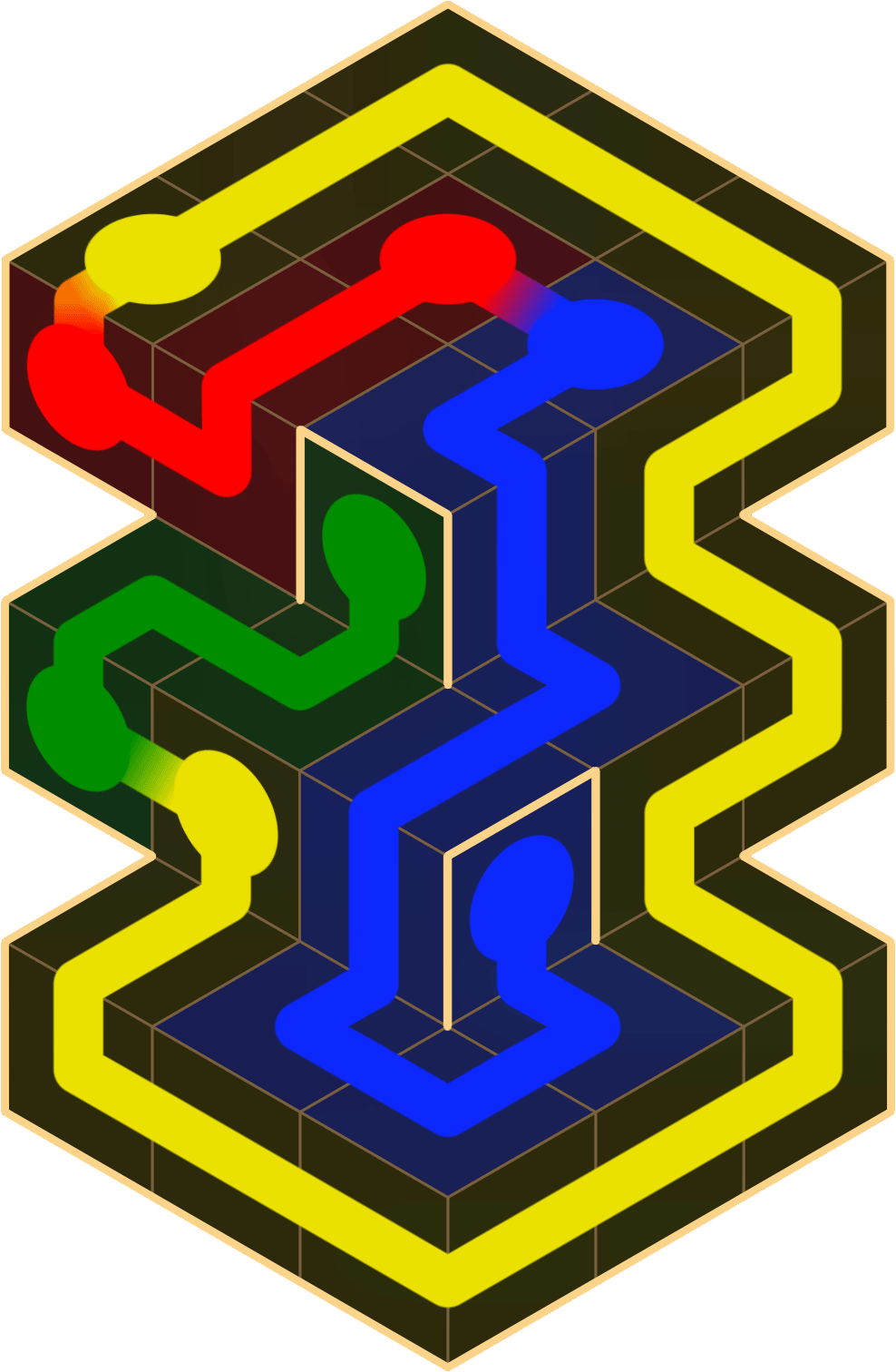Flow Free 3577 Solution