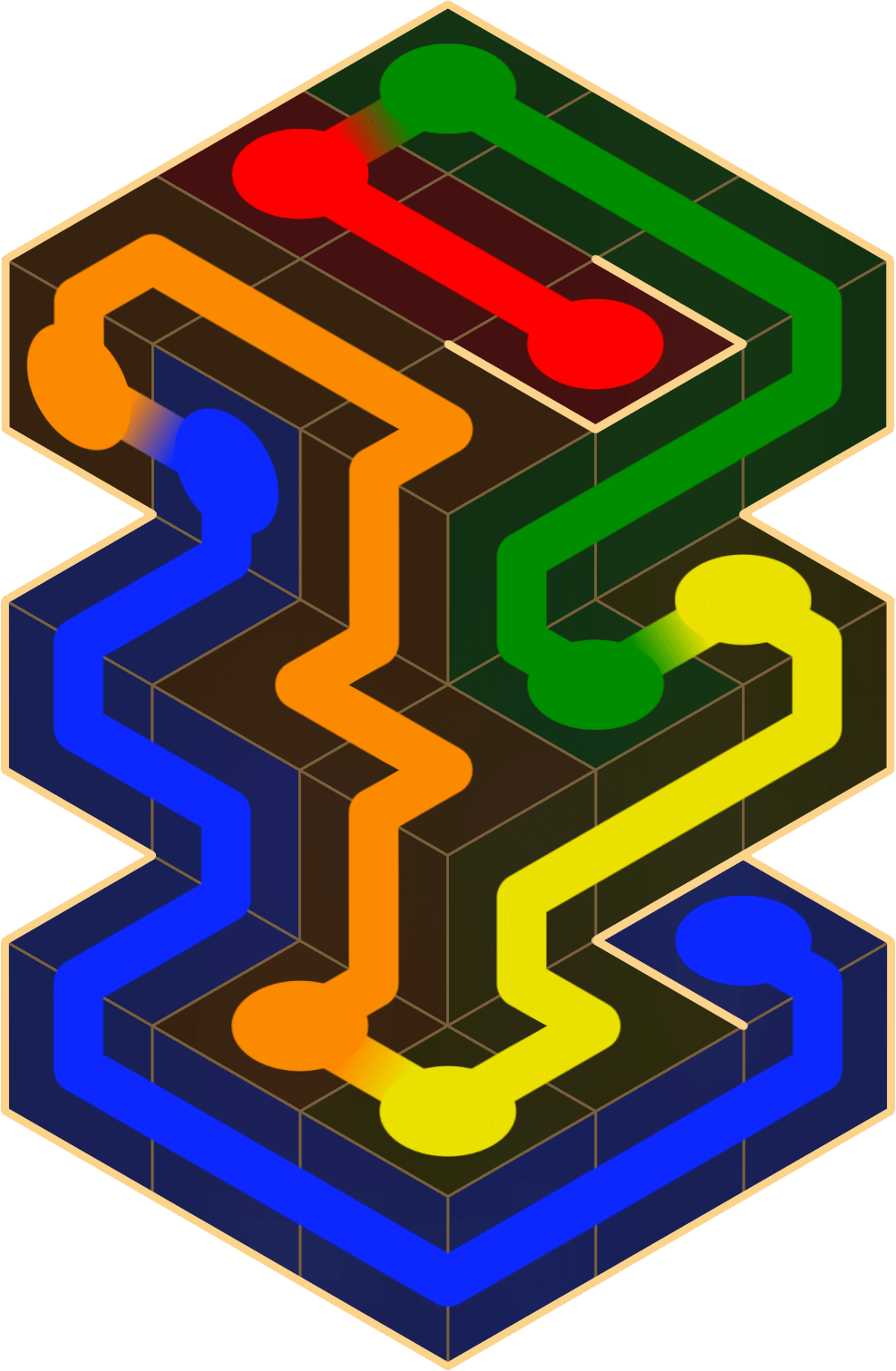 Flow Free 3579 Solution