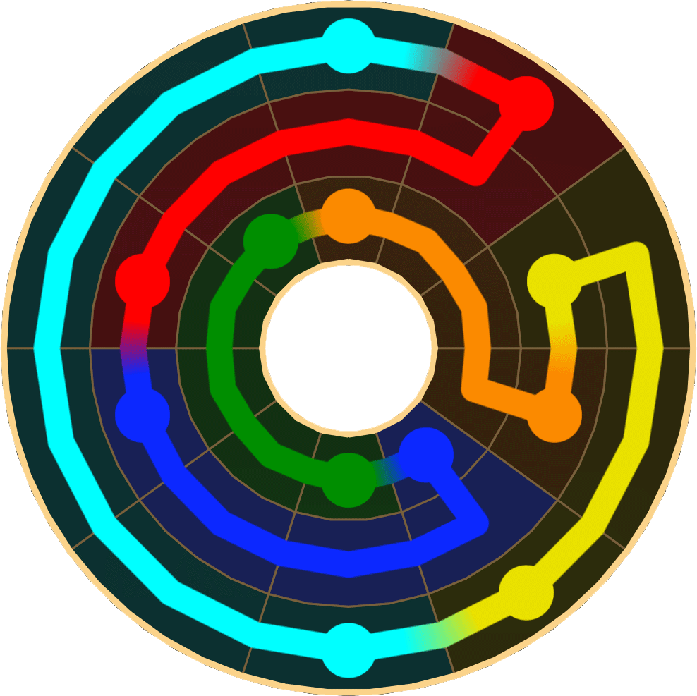Flow Free 3292 Solution