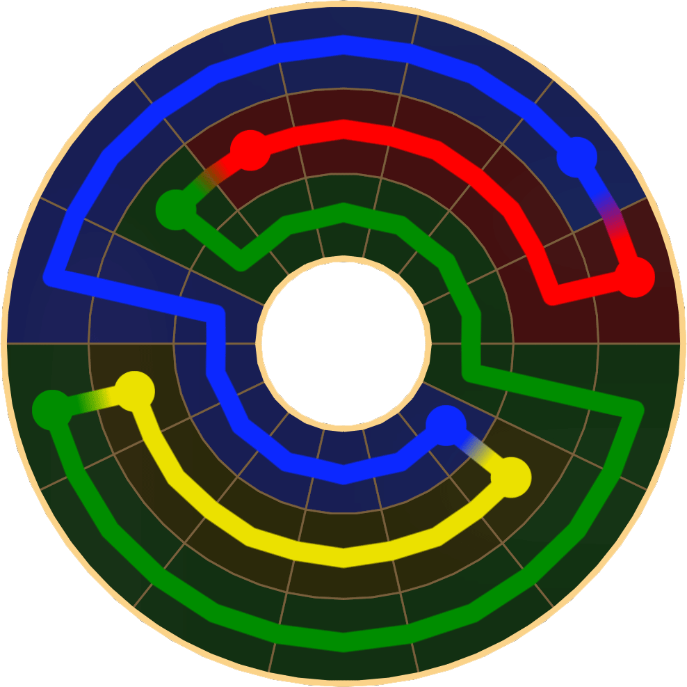 Flow Free 3344 Solution
