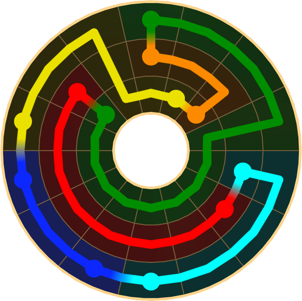 Flow Free 3354 Solution