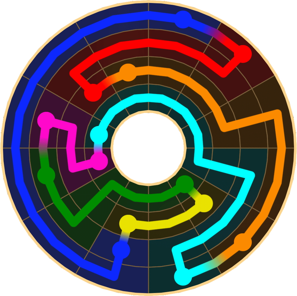 Flow Free 3381 Solution