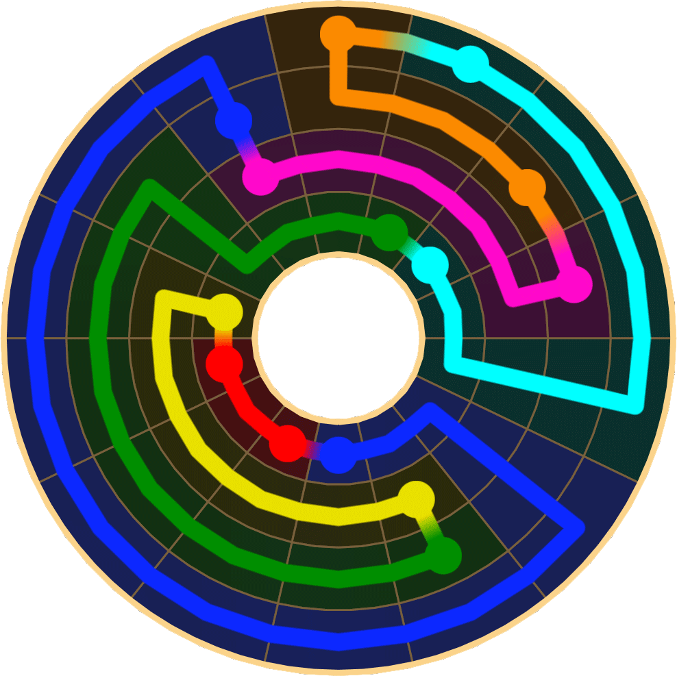 Flow Free 3411 Solution