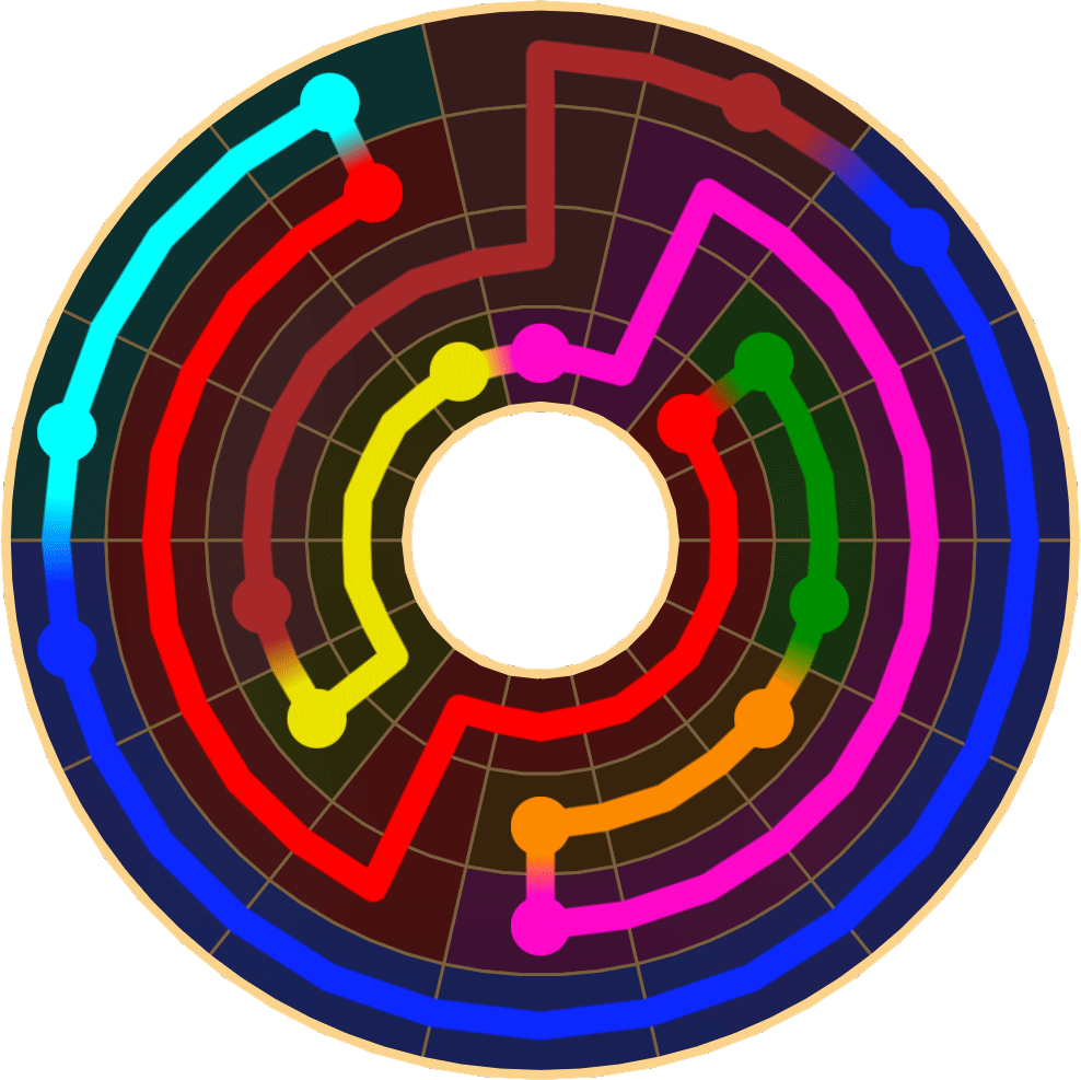 Flow Free 3414 Solution