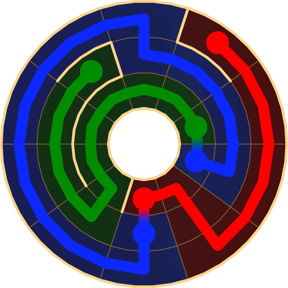 Flow Free 3439 Solution