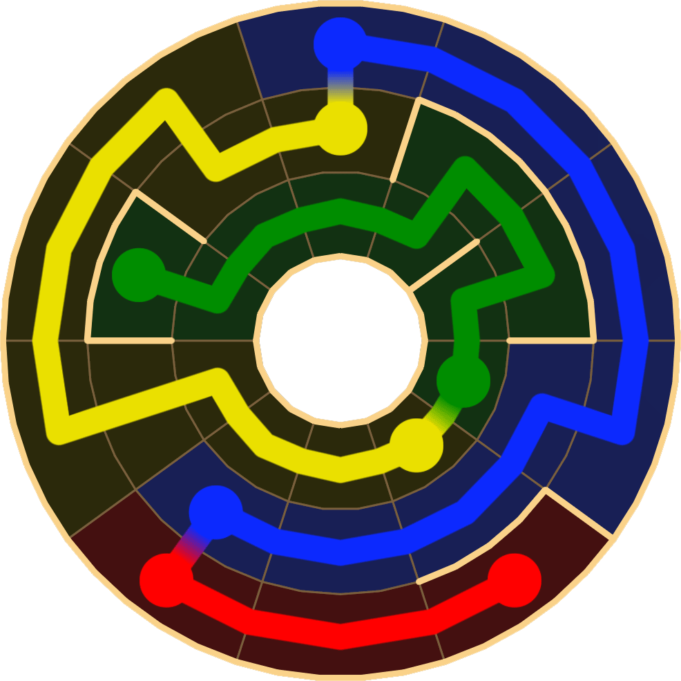 Flow Free 3422 Solution