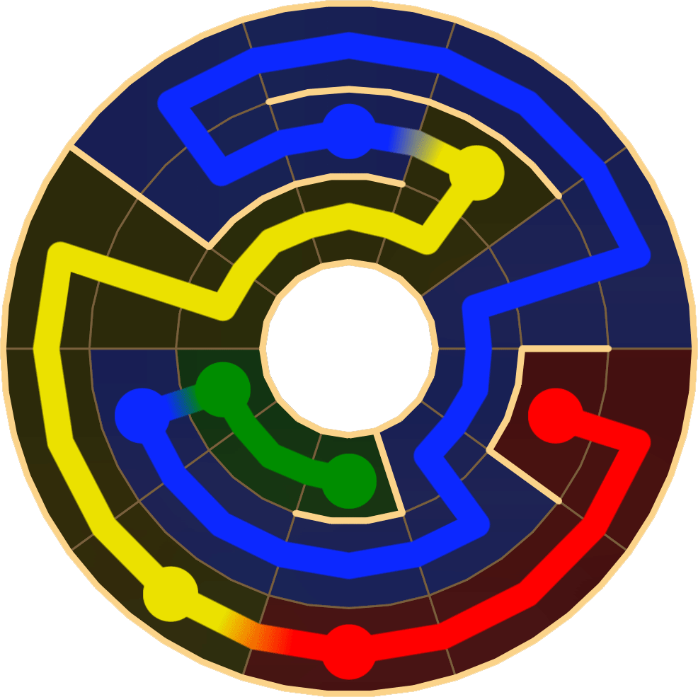 Flow Free 3442 Solution