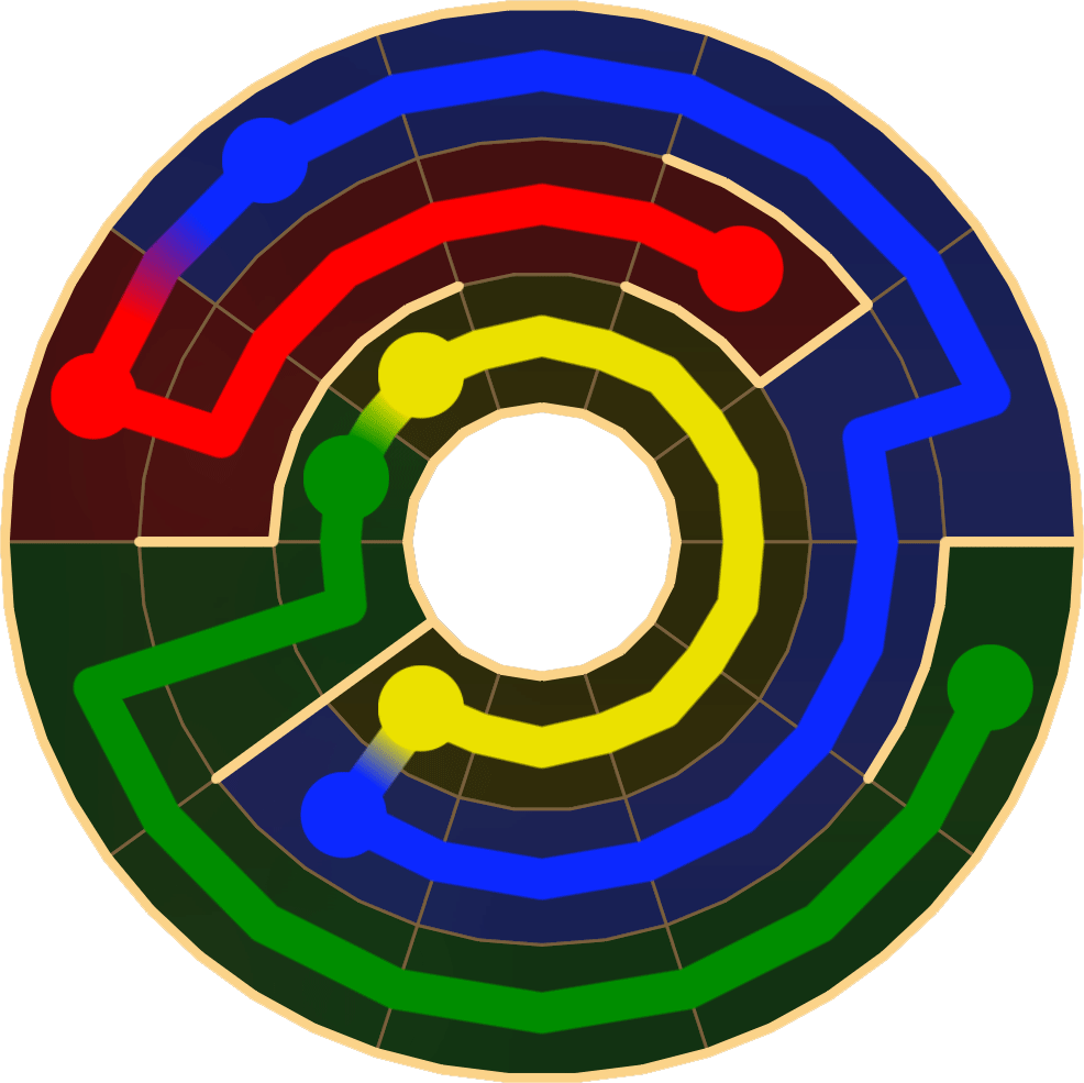 Flow Free 3443 Solution
