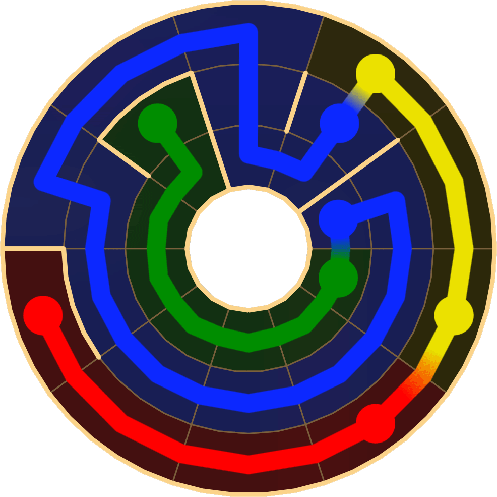 Flow Free 3445 Solution