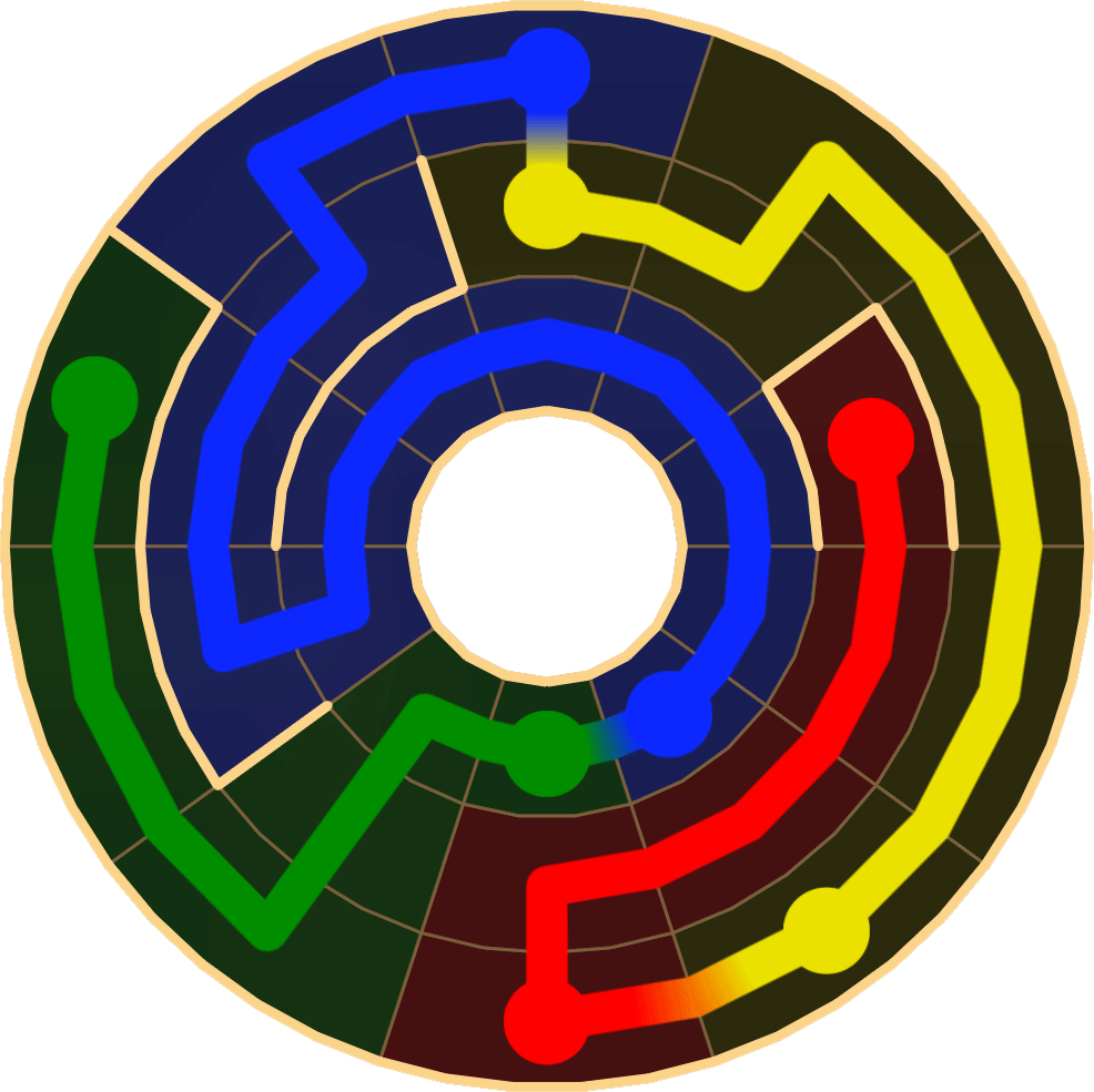 Flow Free 3449 Solution