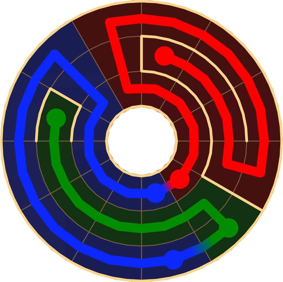 Flow Free 3457 Solution