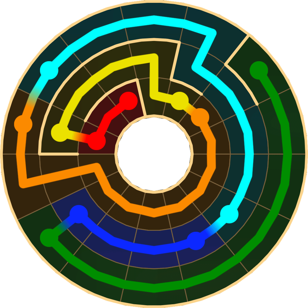 Flow Free 3487 Solution