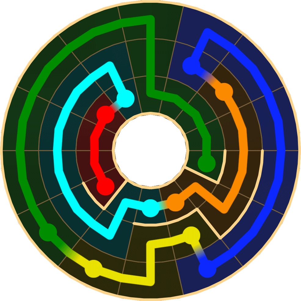 Flow Free 3489 Solution