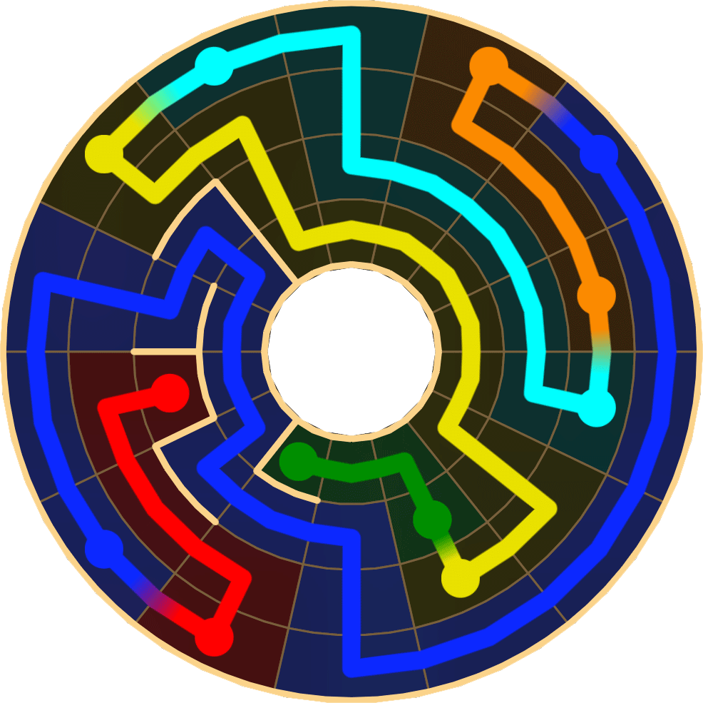 Flow Free 3541 Solution