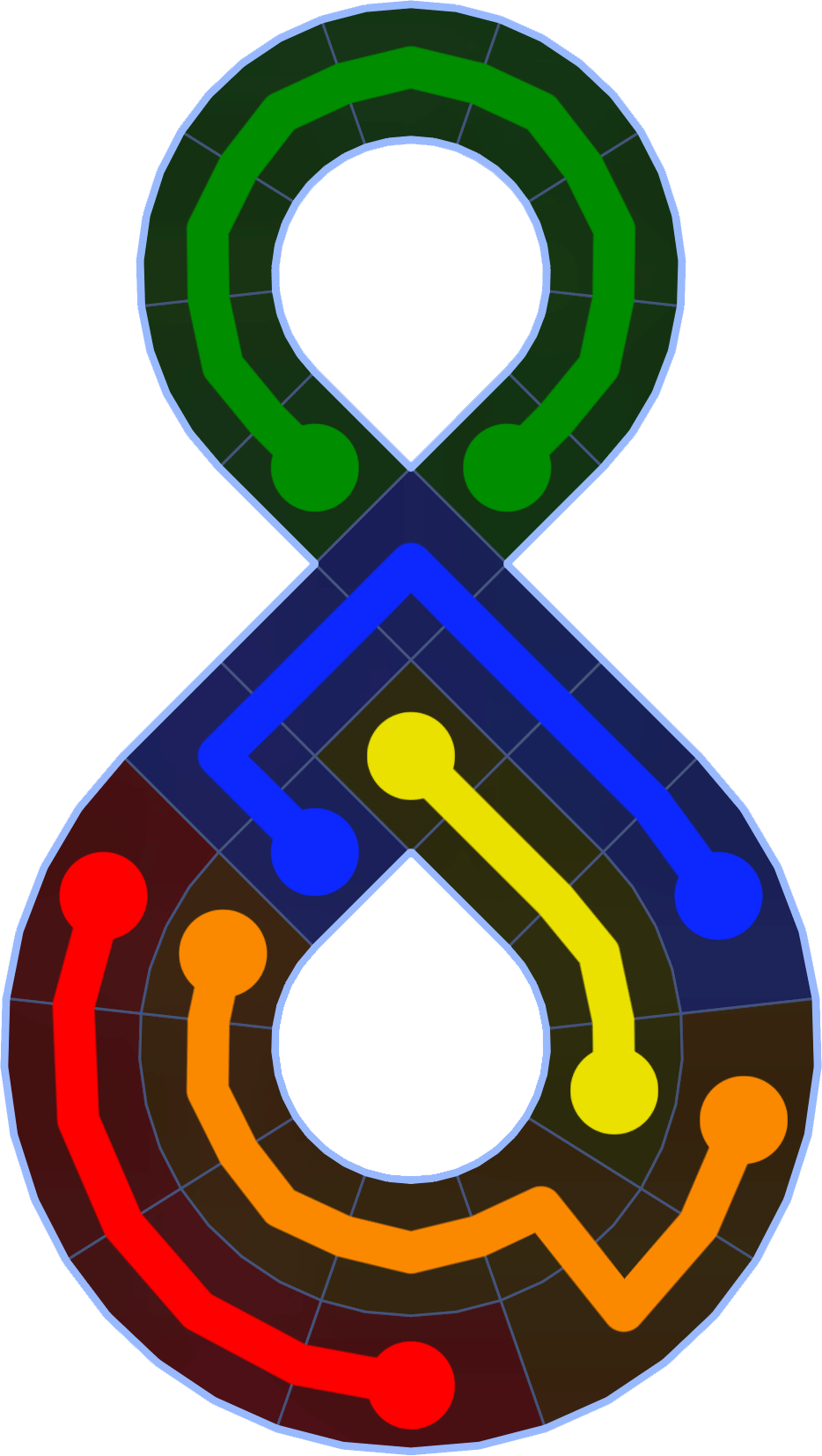 Flow Free 2071 Solution