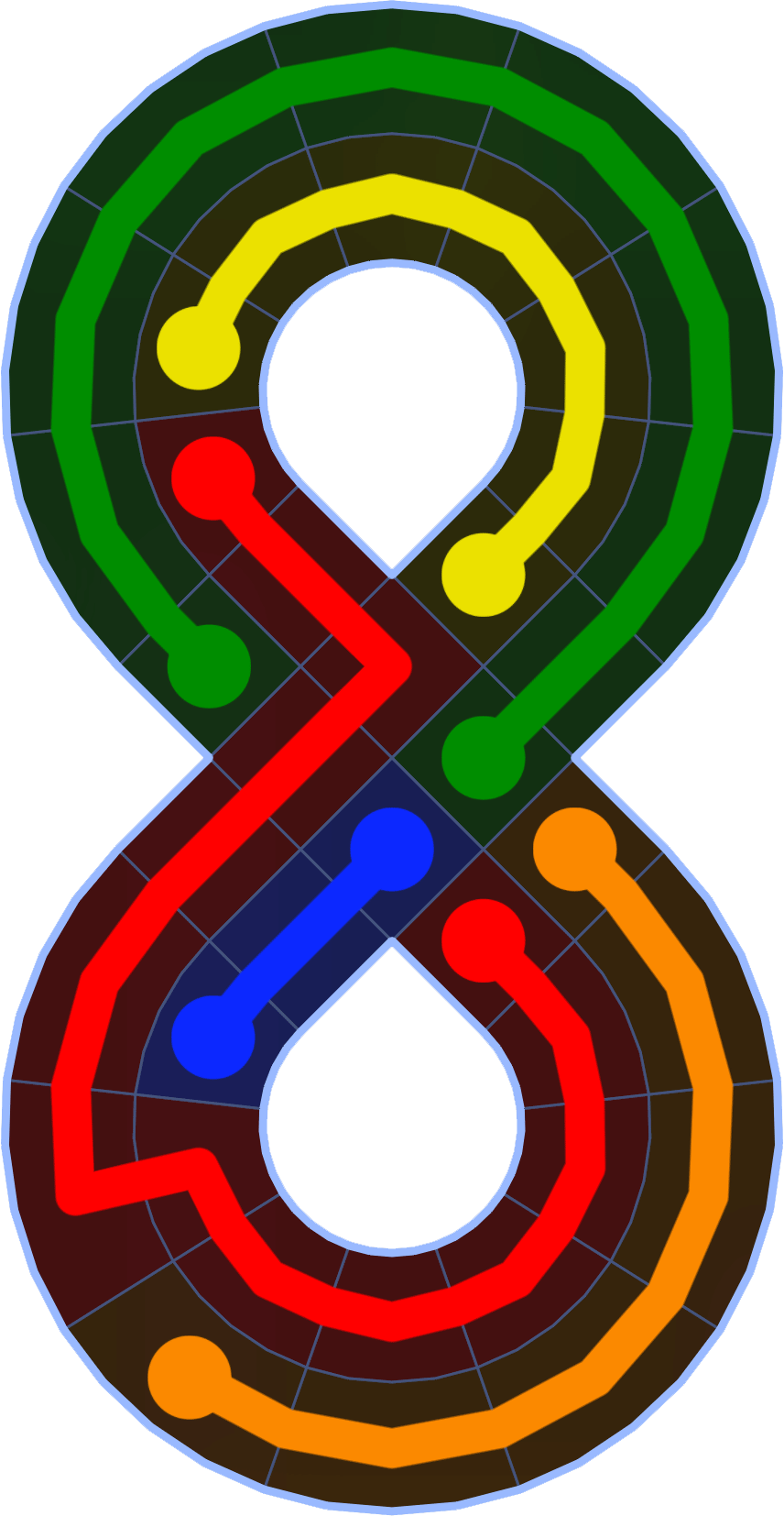 Flow Free 2086 Solution