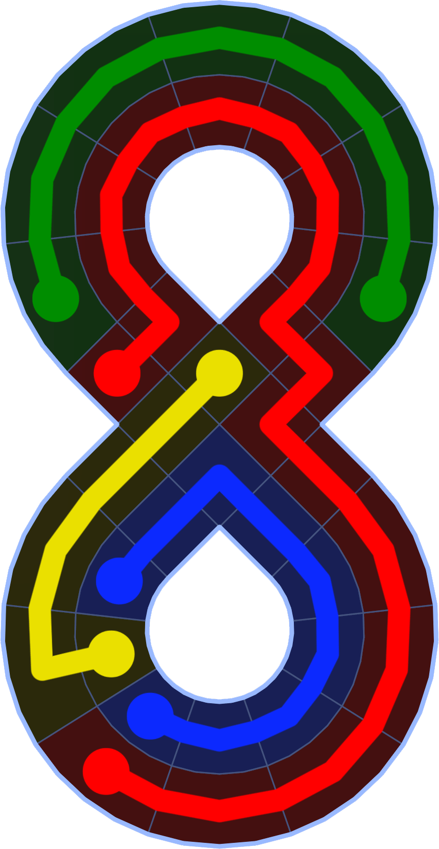 Flow Free 2091 Solution