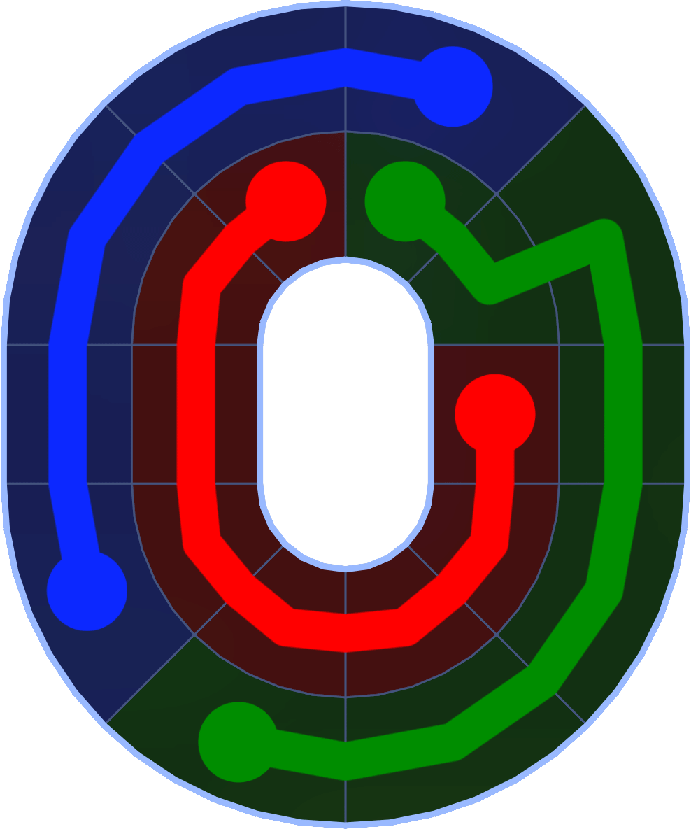Flow Free 1924 Solution