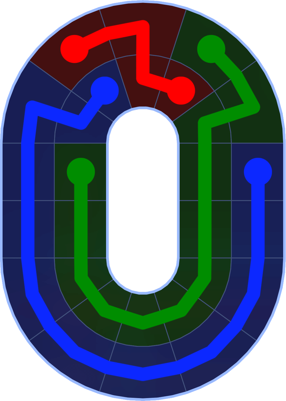 Flow Free 1936 Solution