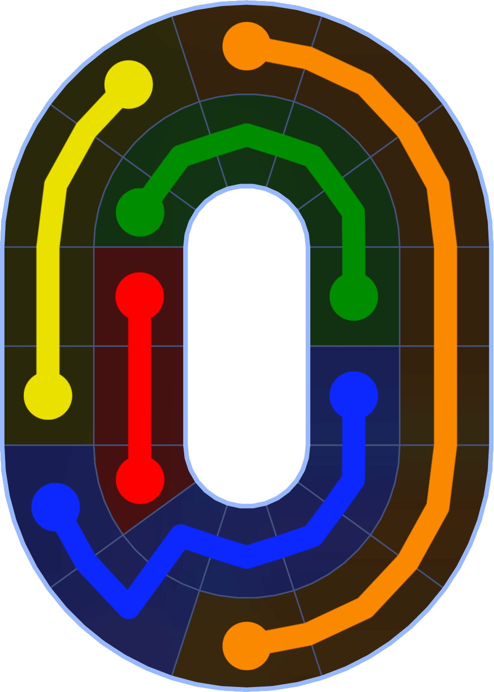 Flow Free 1937 Solution