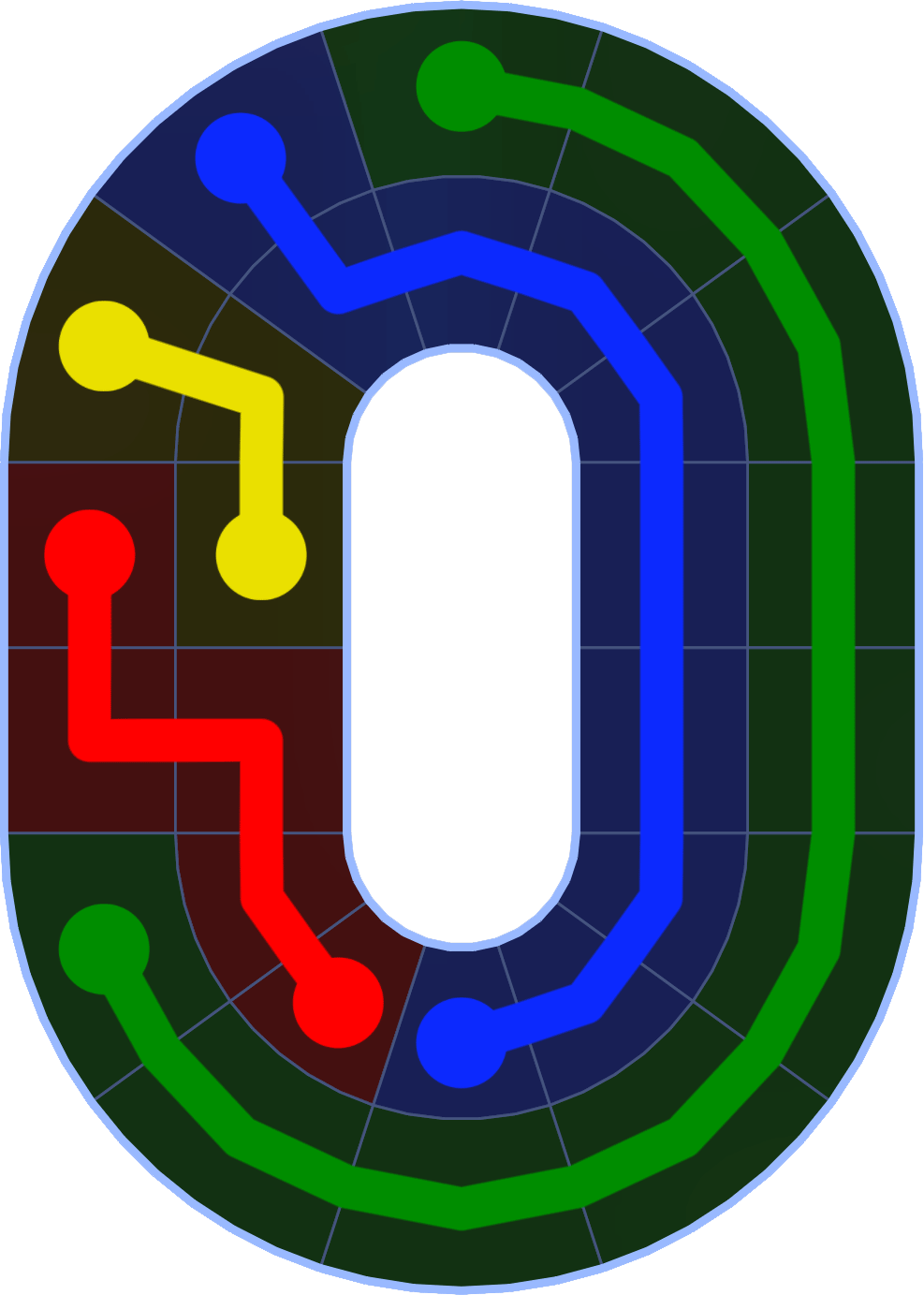 Flow Free 1940 Solution