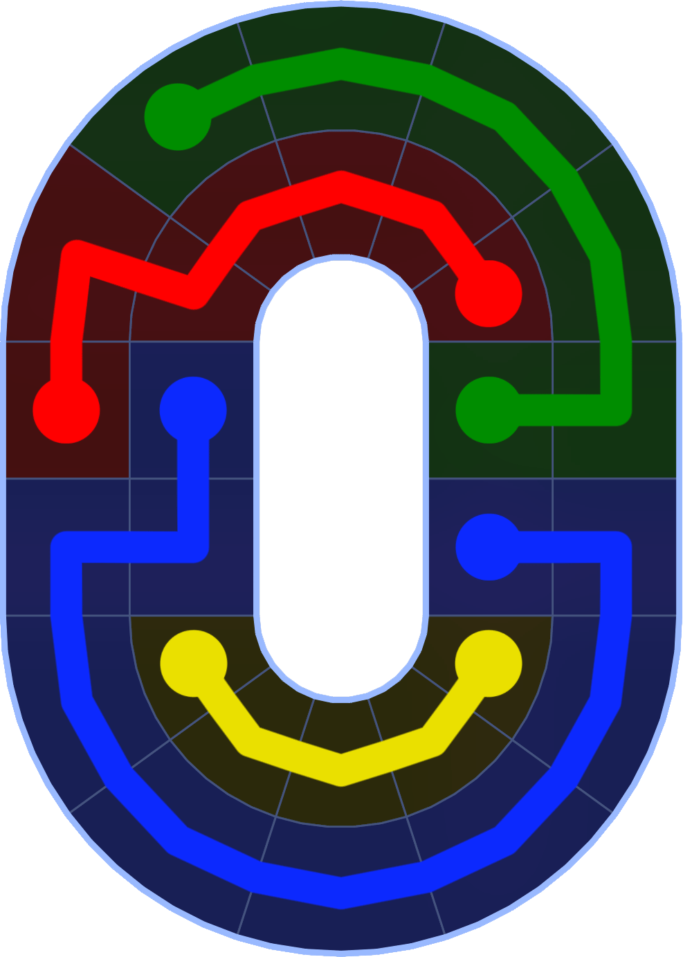 Flow Free 1943 Solution