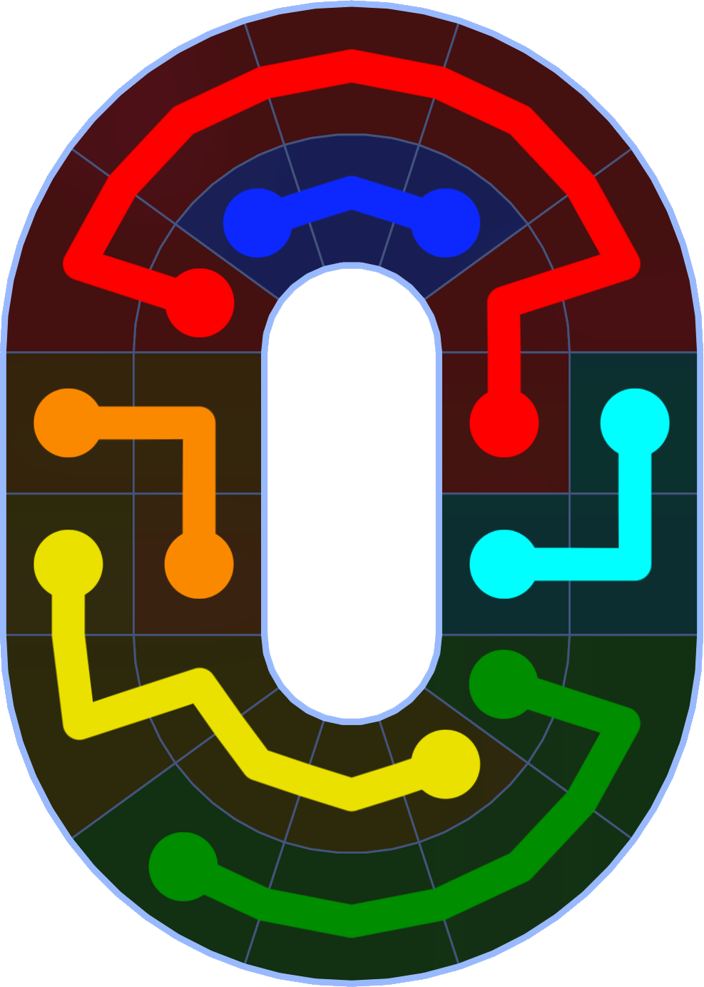 Flow Free 1945 Solution