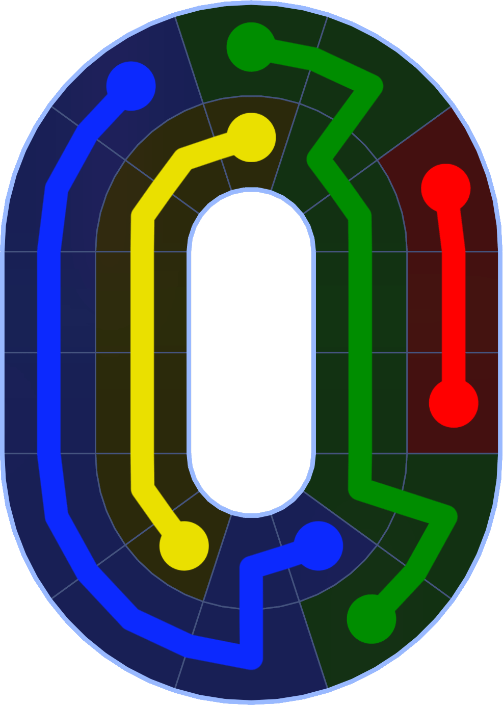 Flow Free 1946 Solution