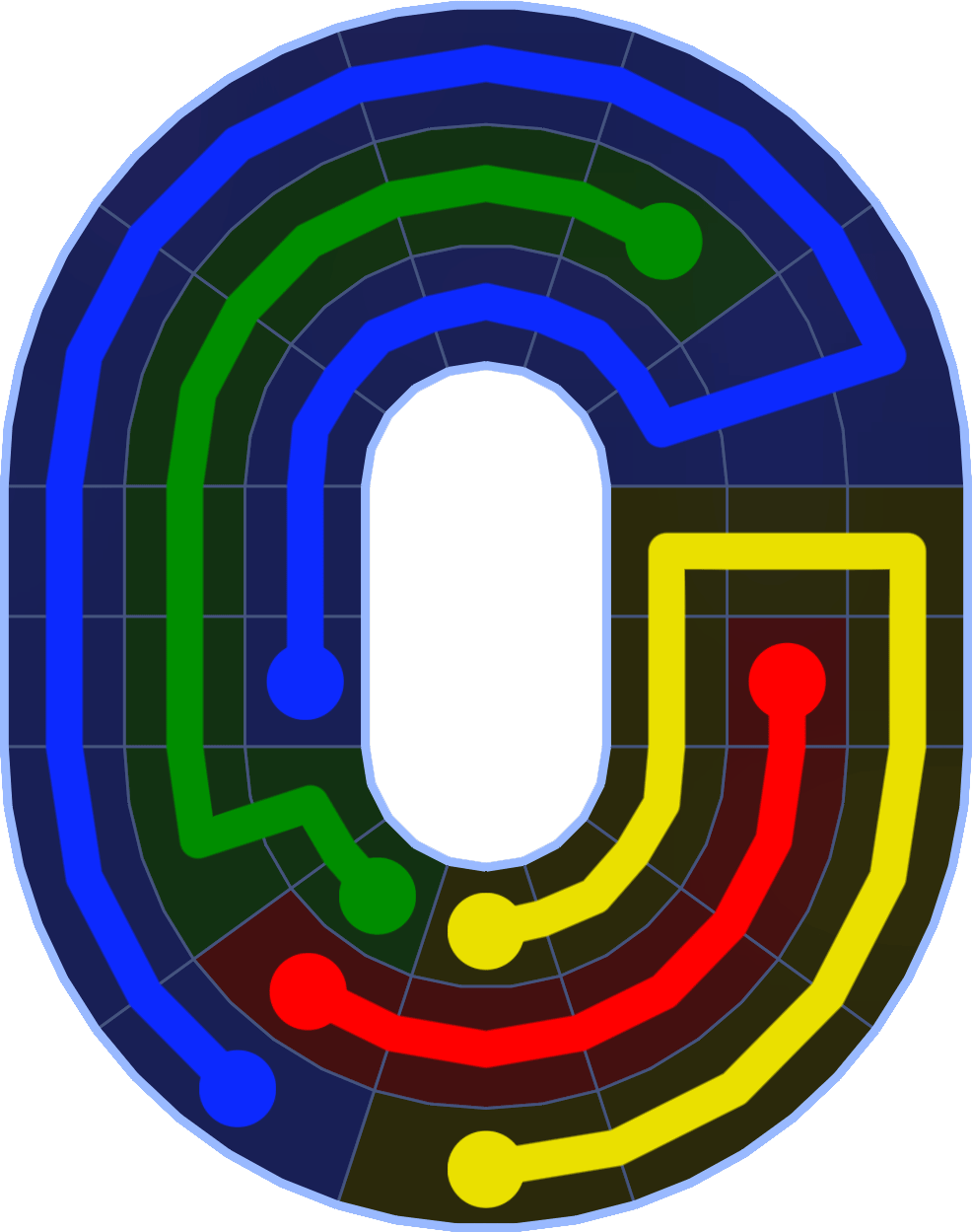 Flow Free 1971 Solution