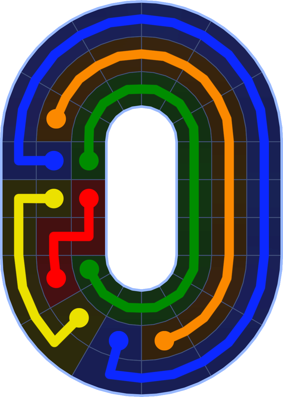 Flow Free 1981 Solution