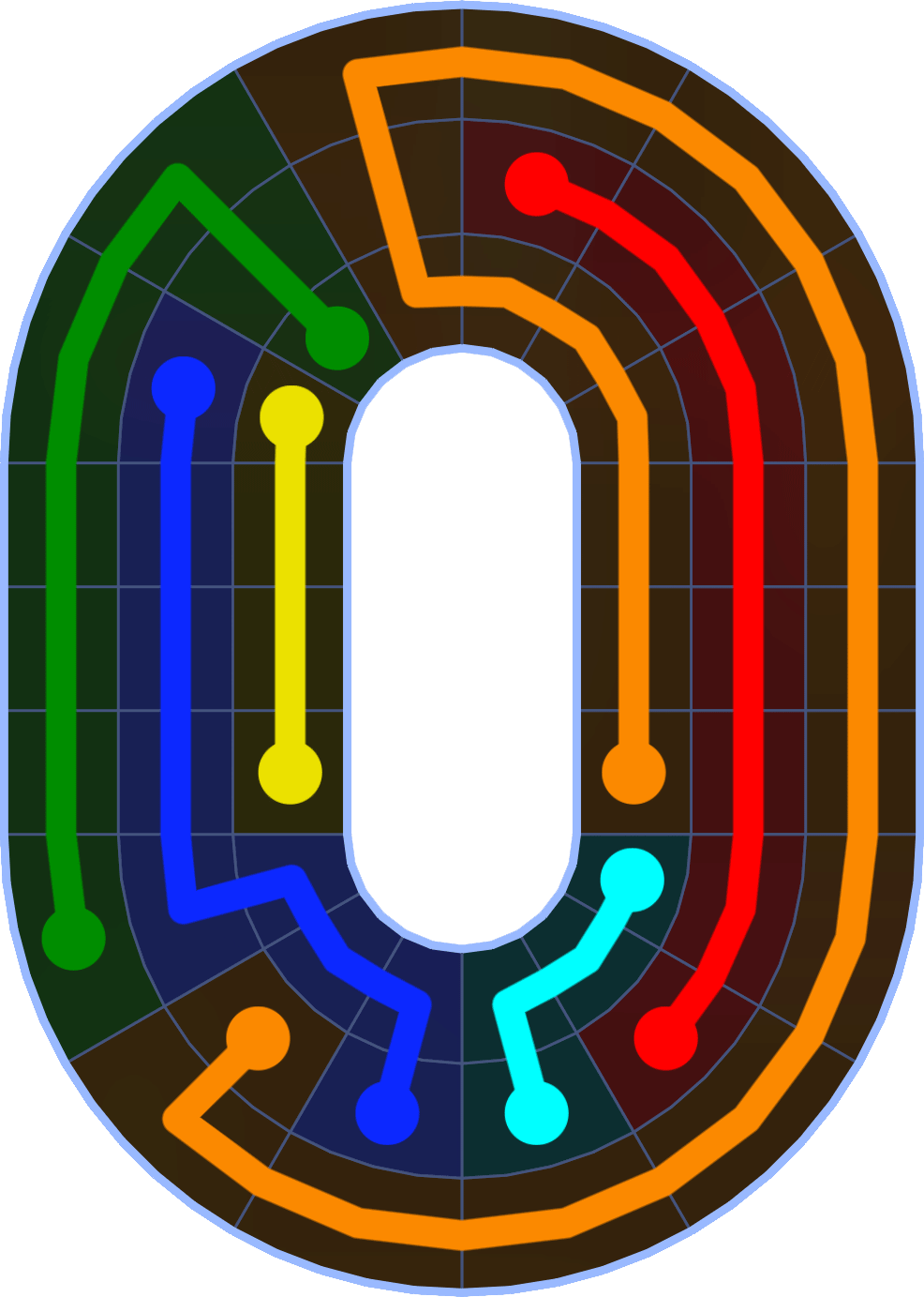 Flow Free 1982 Solution