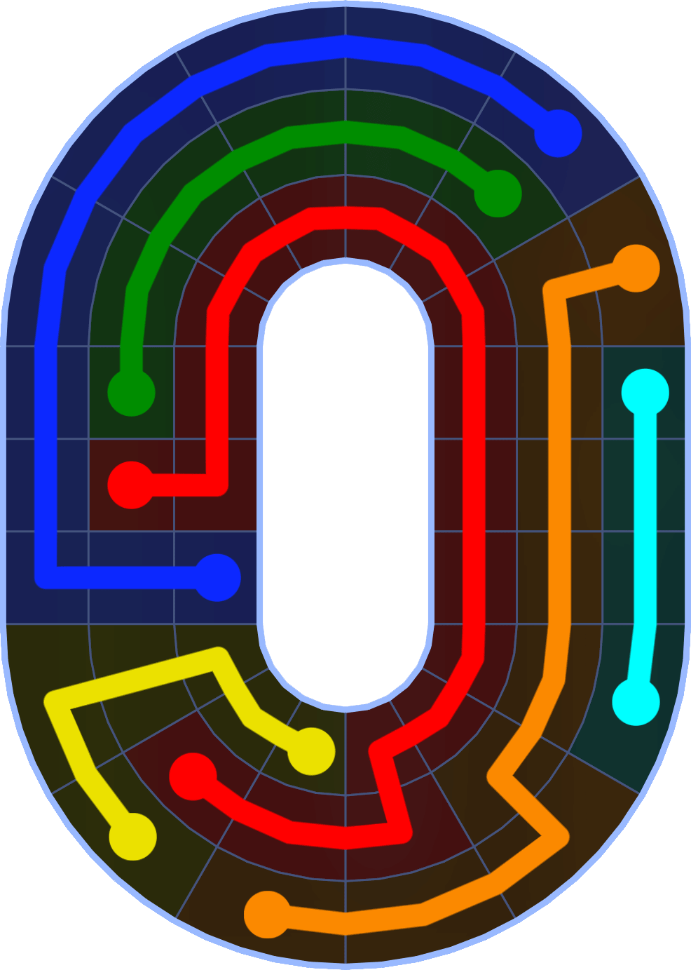 Flow Free 1983 Solution
