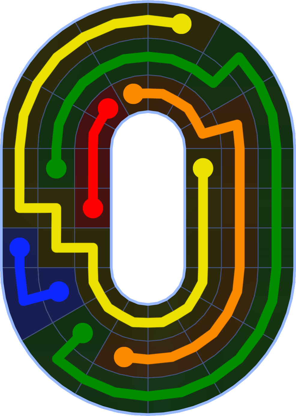 Flow Free 1984 Solution