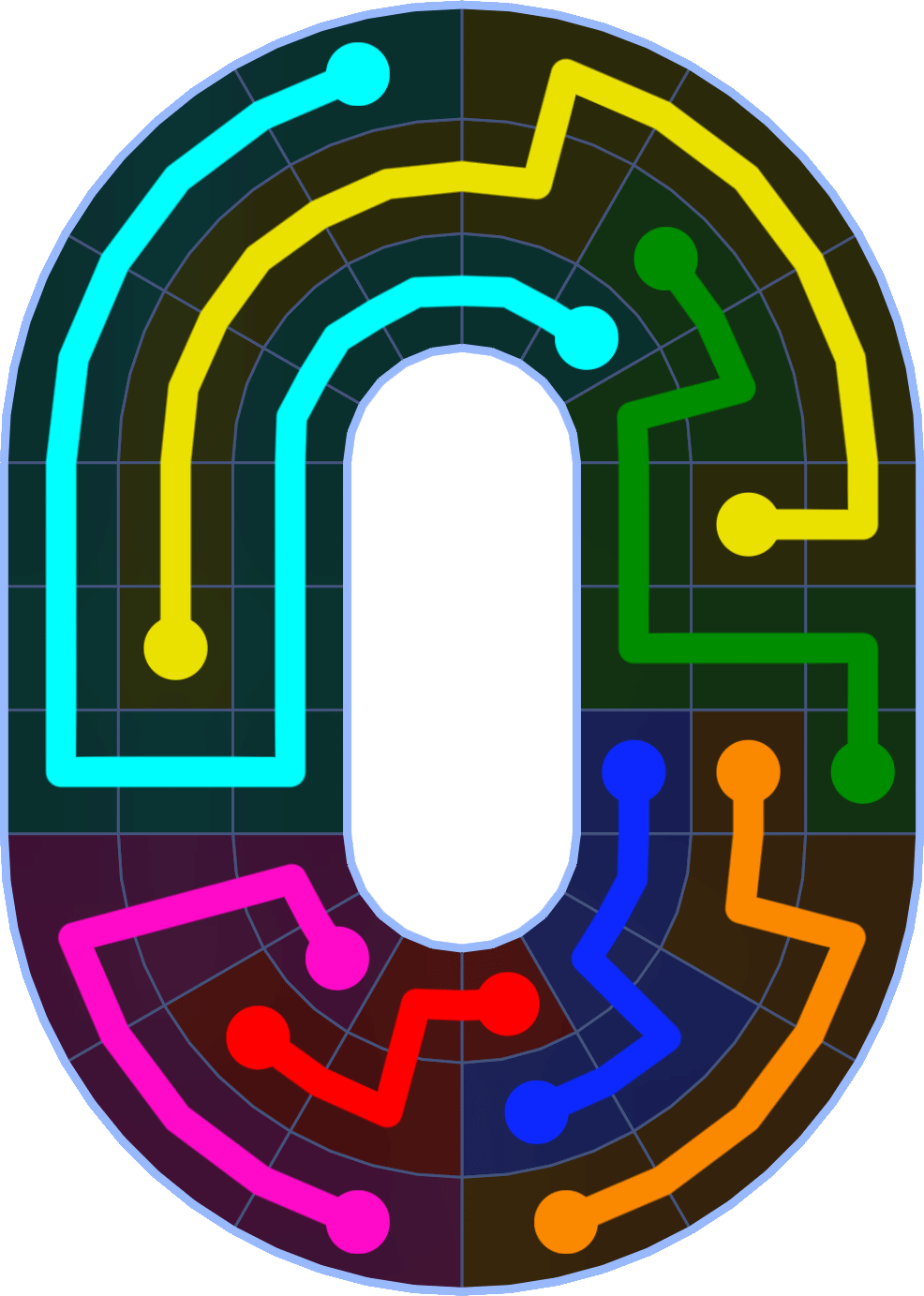 Flow Free 1989 Solution