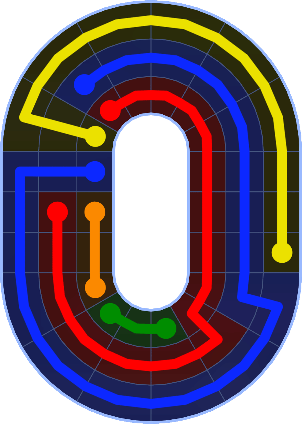 Flow Free 1995 Solution