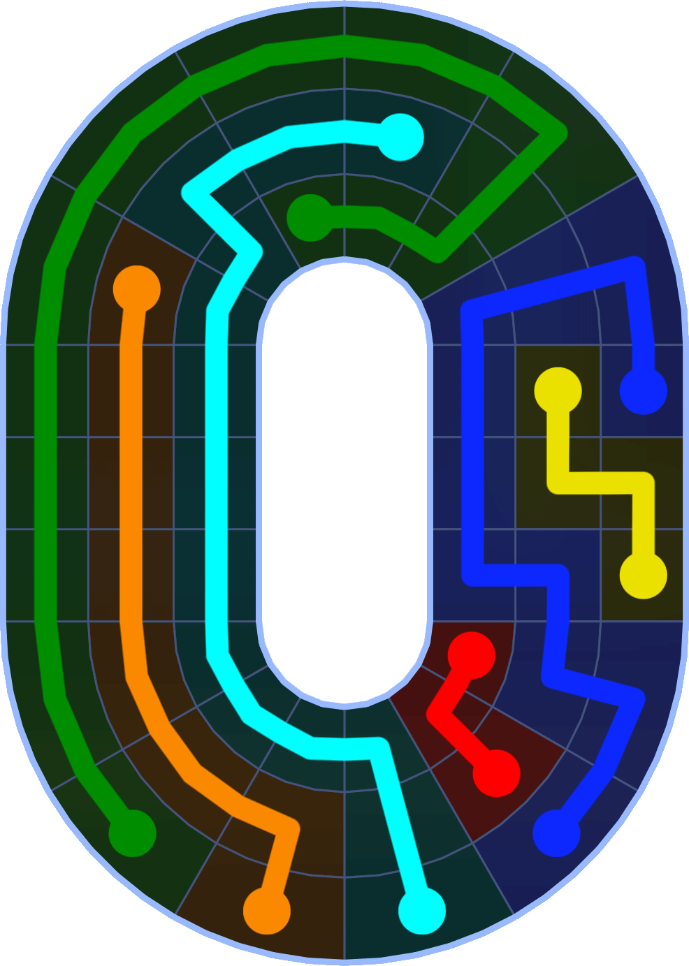 Flow Free 2010 Solution