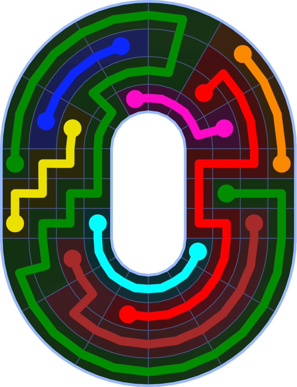 Flow Free 2019 Solution