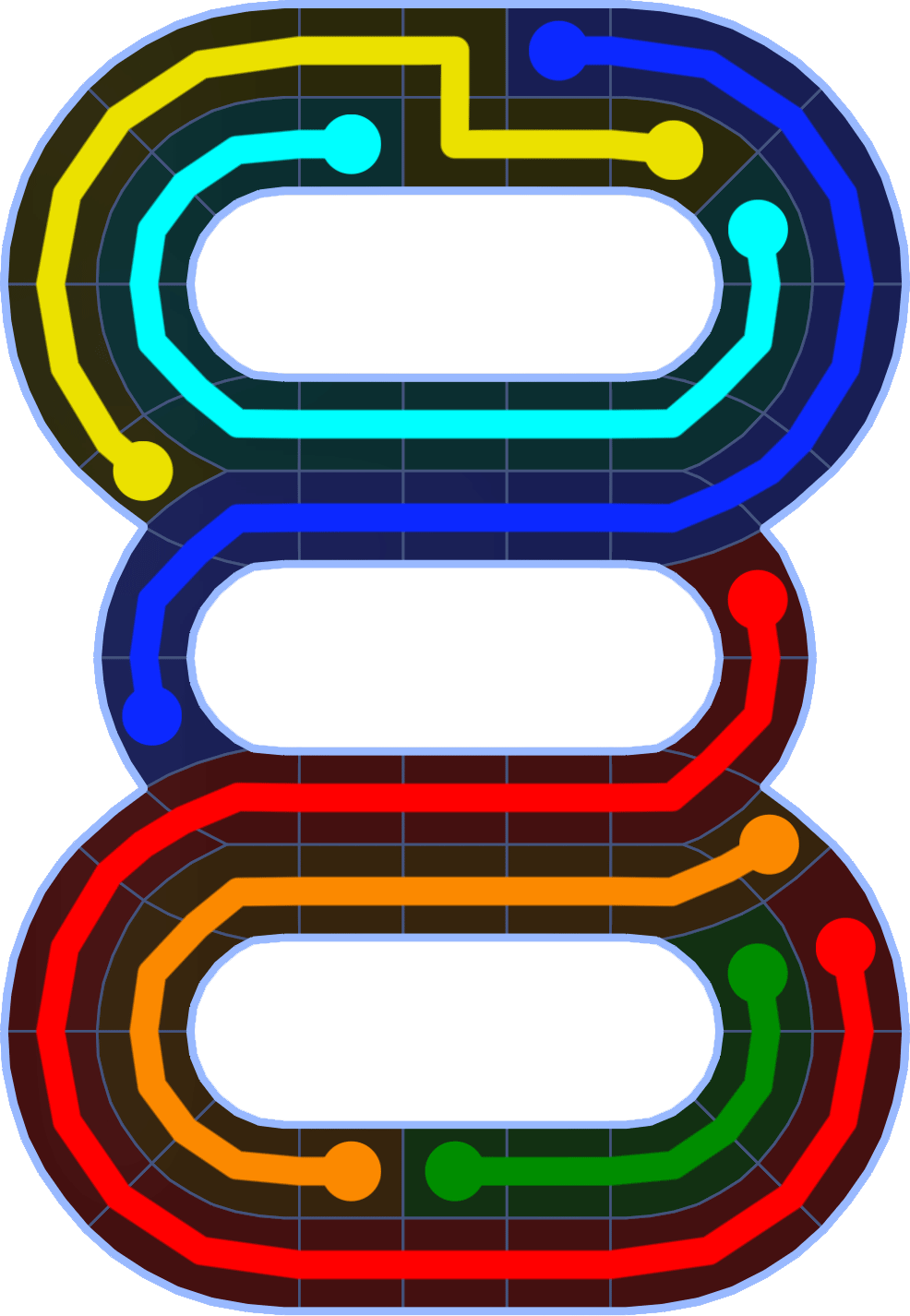 Flow Free 2535 Solution