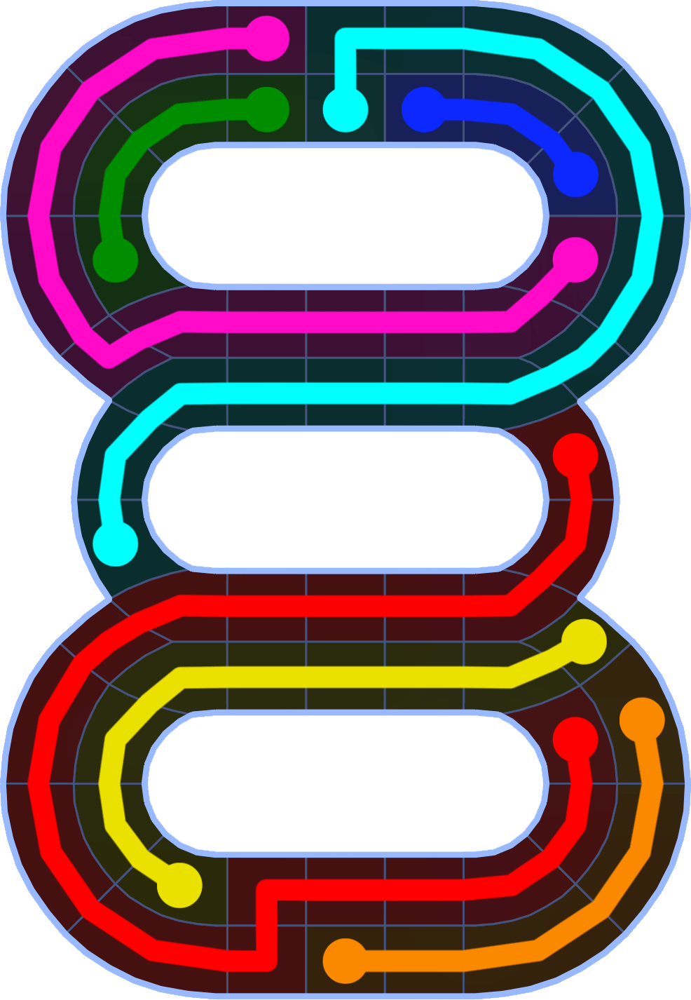Flow Free 2522 Solution