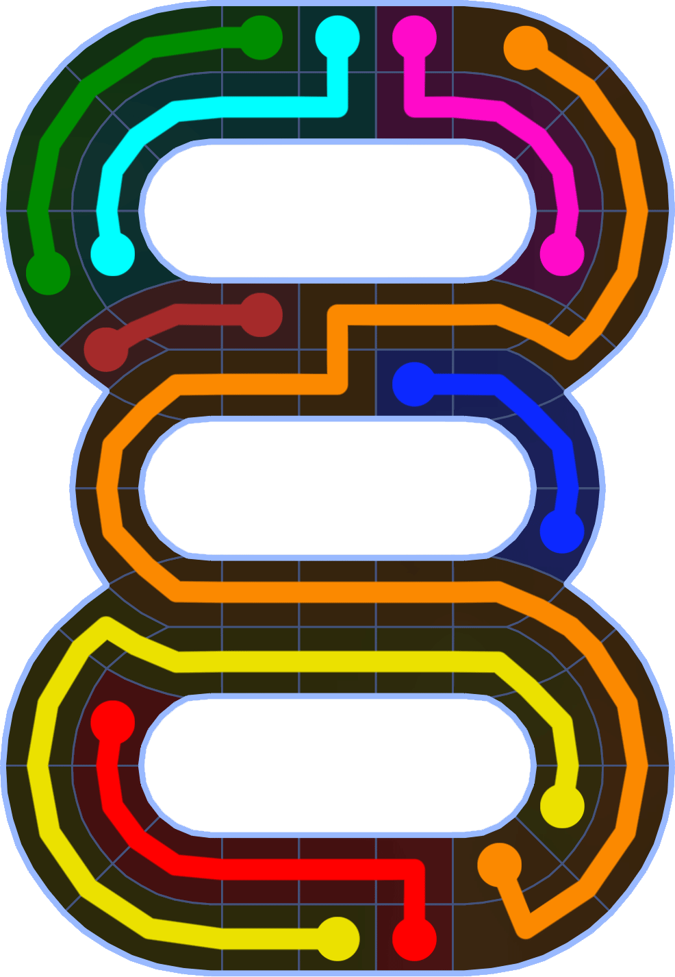 Flow Free 2546 Solution