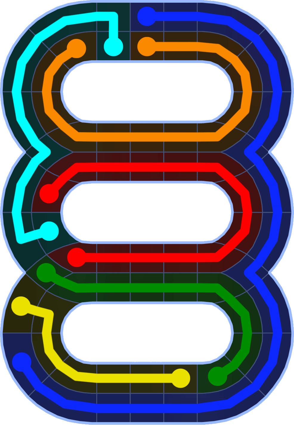Flow Free 2571 Solution