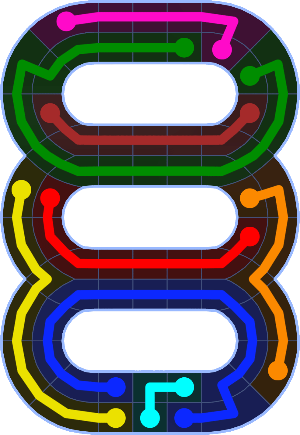 Flow Free 2575 Solution