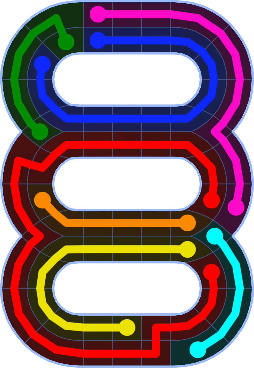 Flow Free 2577 Solution